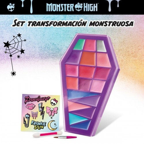 Bērnu grima komplekts Monster High Feeling Fierce 10 x 16,5 x 2 cm 4 gb. image 5