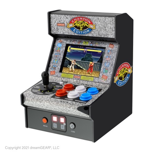Dreamgear MY ARCADE Micro Player ,,Street Fighter II Champion Edition&quot; nešiojama žaidimų konsolė image 5