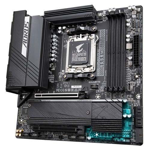 Gigabyte B650M AORUS ELITE AX Motherboard - Supports AMD AM5 CPUs, 12+2+1 Digital VRM, up to 8000MHz DDR5 (OC), 1xPCIe 5.0 + 1xPCIe 4.0 M.2, Wi-Fi 6E, 2.5GbE LAN, USB 3.2 Gen 2 image 5
