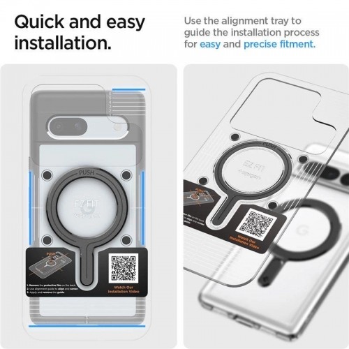Spigen OneTap Ring Magnetic case with MagSafe - black image 5