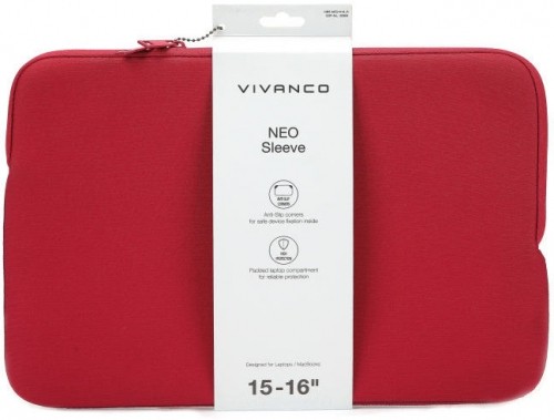 Vivanco notebook bag Neo 15-16", red image 5