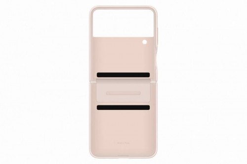 EF-VF721LPE Samsung Leather Cover for Galaxy Z Flip 4 Peach (Damaged Package) image 5