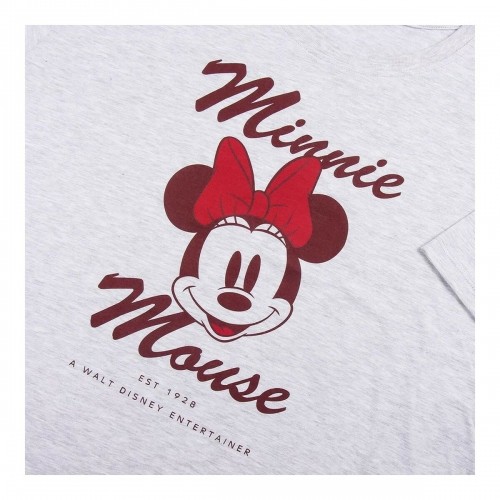 Pajama Minnie Mouse Pelēks Dāma image 5