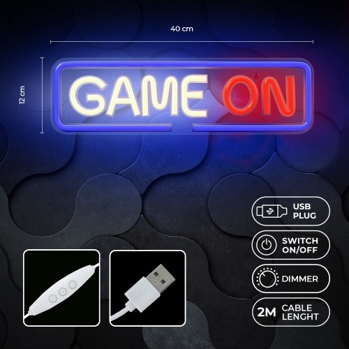 OEM Neon PLEXI LED GAME ON multicolor FPNE23 Forever Light image 5