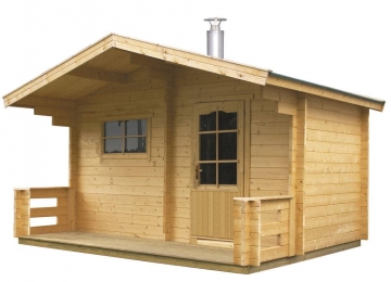 HARVIA OUTDOOR SO4000 sauna (Electric heater Senator (9 kW) + control unit C150)