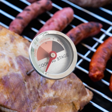INOX KITCHEN THERMOMETER FOR MEAT (PACK OF 2)