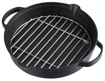 Campingaz Culinary Modular Cast Iron Pan 2000035416 Чугунная сковорода с решеткой из нержавеющей стали