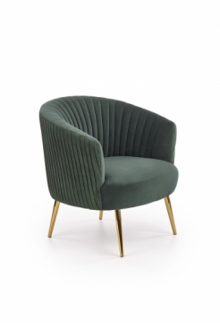 Halmar CROWN l. chair, color: dark green