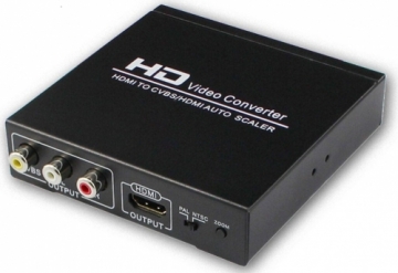 Extradigital HDMI to CVBS Video+audio R/L адаптер