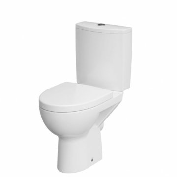 Cersanit WC Pods PARVA Clean ON 010 3/5l ar duroplast SC vāku, ūdens padeve no sāniem