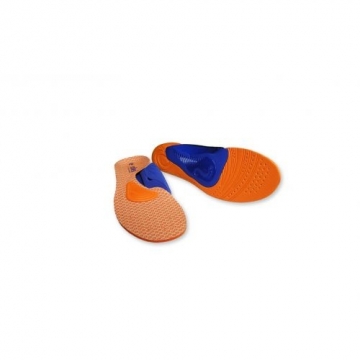 NezinĀms Custom Modular Footbeds / Oranža / Zila / 44.5