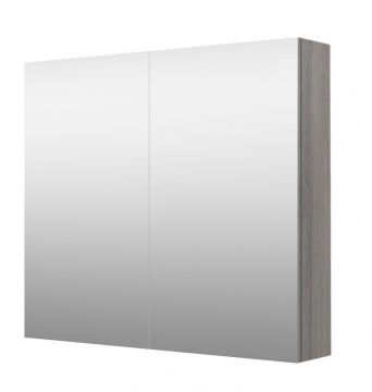 Шкафчик с зеркальными дверцами Raguvos Baldai SCANDIC 80 CM grey ash 1500503