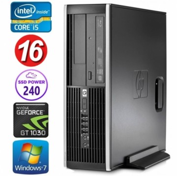 Hewlett-packard HP 8100 Elite SFF i5-750 16GB 240SSD GT1030 2GB DVD WIN7Pro