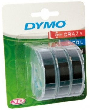 Dymo этикеточная лента 3D 9mm 3 м 3 шт