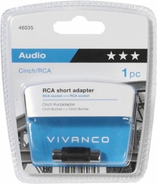 Vivanco adapteris RCA - RCA (46035)