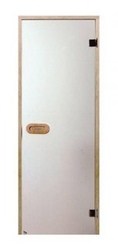 HARVIA STG 9 x 21 (D92105L) 890x2090 mm, Satin/Alder All-glass sauna door