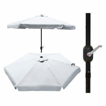 Bigbuy Outdoor Пляжный зонт Белый (Ø 300 cm)