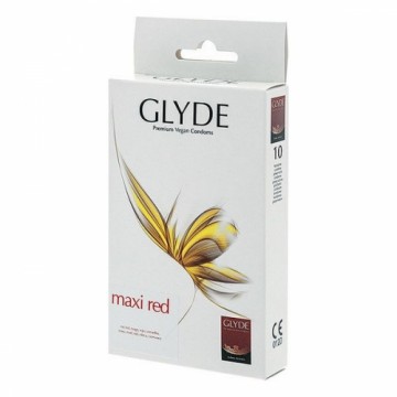 Презервативы Glyde Maxi Red 19 cm Нет Ø 5,6 cm