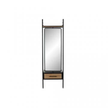 Стоящее зеркало DKD Home Decor Деревянный Металл Стеклянный (58 x 30 x 191 cm)