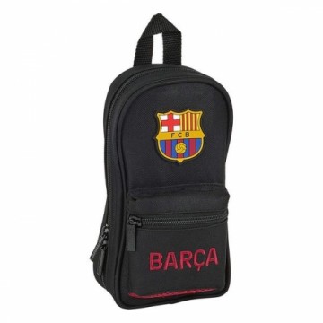 Pencil Case Backpack F.C. Barcelona Melns (33 Daudzums)