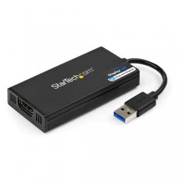 USB 3.0 uz HDMI Adapteris Startech USB32HD4K            Melns