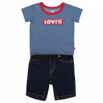 Спортивный костюм для малышей Levi's STRETCH DENIM SHORT Синий