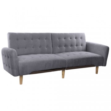 Izvelkams dīvāns DKD Home Decor Pelēks (200 x 85 x 85 cm)
