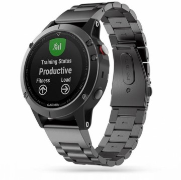 Tech-Protect watch strap Stainless Garmin fenix 5/6/6 Pro/7, black