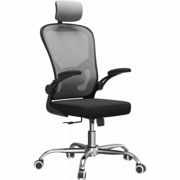 Top E Shop Topeshop FOTEL DORY SZARY office/computer chair Padded seat Mesh backrest