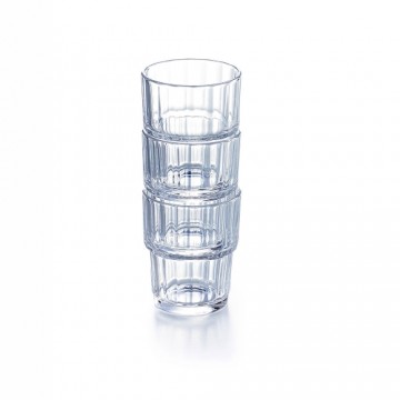 Glāžu komplekts Arcoroc Noruega 6 gb. Caurspīdīgs Stikls (32 cl)