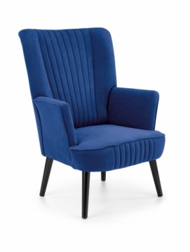 Halmar DELGADO chair color: dark blue