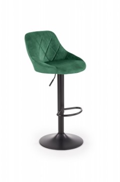 Halmar H101 bar stool dark green