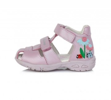 D D Step D.D.Step (DDStep) Art.AC290-359AM Pink  Экстра комфортные сандалики для девочки (25-30)