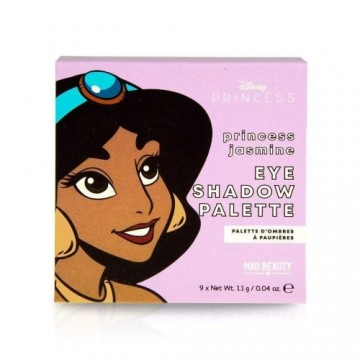 Acu ēnu palete Mad Beauty Disney Princess Jasmine Mini (9 x 1,1 g)