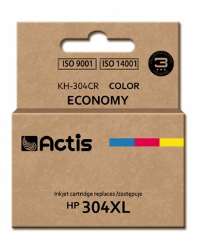 Actis KH-304CR ink for HP printer; HP 304XL N9K07AE replacement; Premium; 18 ml; color
