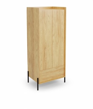 Halmar MOBIUS cabinet 2D color: hikora oak/hikora oak