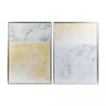 Glezna DKD Home Decor Abstrakts (2 gb.) (70 x 3 x 100 cm)