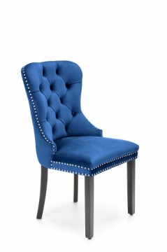 Halmar MIYA chair black/dark blue
