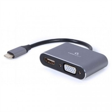 USB uz VGA/HDMI Adapteris GEMBIRD A-USB3C-HDMIVGA-01