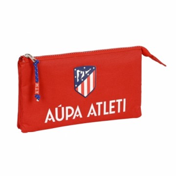 AtlÉtico Madrid Школьный пенал Atlético Madrid Красный Тёмно Синий (22 x 12 x 3 cm)