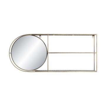 Sienas spogulis DKD Home Decor spogulis Bronza Metāls Moderns (80 x 13 x 35 cm)