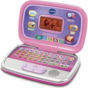 Портативный компьютер Vtech Ordi Genius Kid Розовый Образовательная игрушка Интерактив