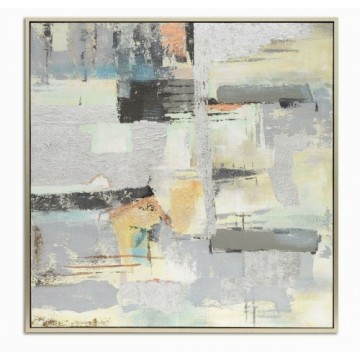 Canvas DKD Home Decor Abstrakts Moderns (131 x 3,8 x 131 cm)