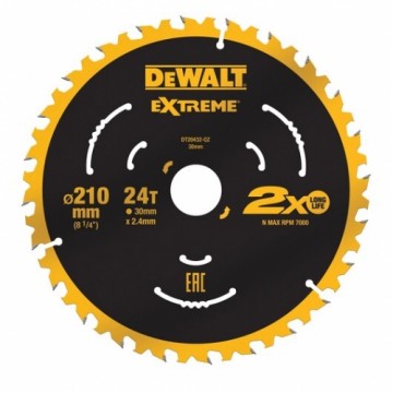 Dewalt (i) DeWALT Extreme Zāģripa 210x30mm 24T