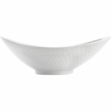 Поднос Quid Gastro Керамика Белый (28,2 x 15,5 x 9 cm) (Pack 4x)