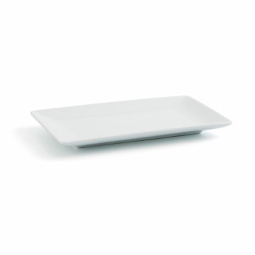 Тарелка Quid Gastro Fun Маленький Керамика Белый (16,5 x 9,5 x 2 cm) (Pack 6x)