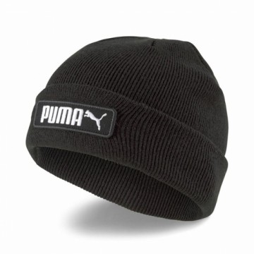 Cepure Puma Classic Cuff Melns Bērnu Viens izmērs