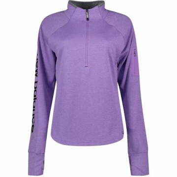 Sieviešu Sporta Krekls bez Kapuča New Balance Impact Run Violets