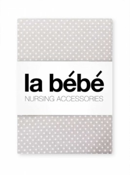 La Bebe™ Cotton 60x120+12 cm  Art.42502 Pearl простынка с резинкой