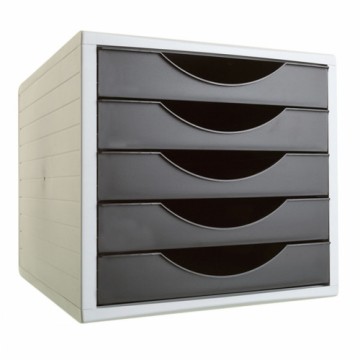 Modular Filing Cabinet Archivo 2000 ArchivoTec Serie 4000 5 ящиков Din A4 Чёрный (34 x 27 x 26 cm)